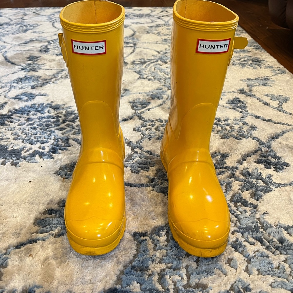 Hunter rain boots
